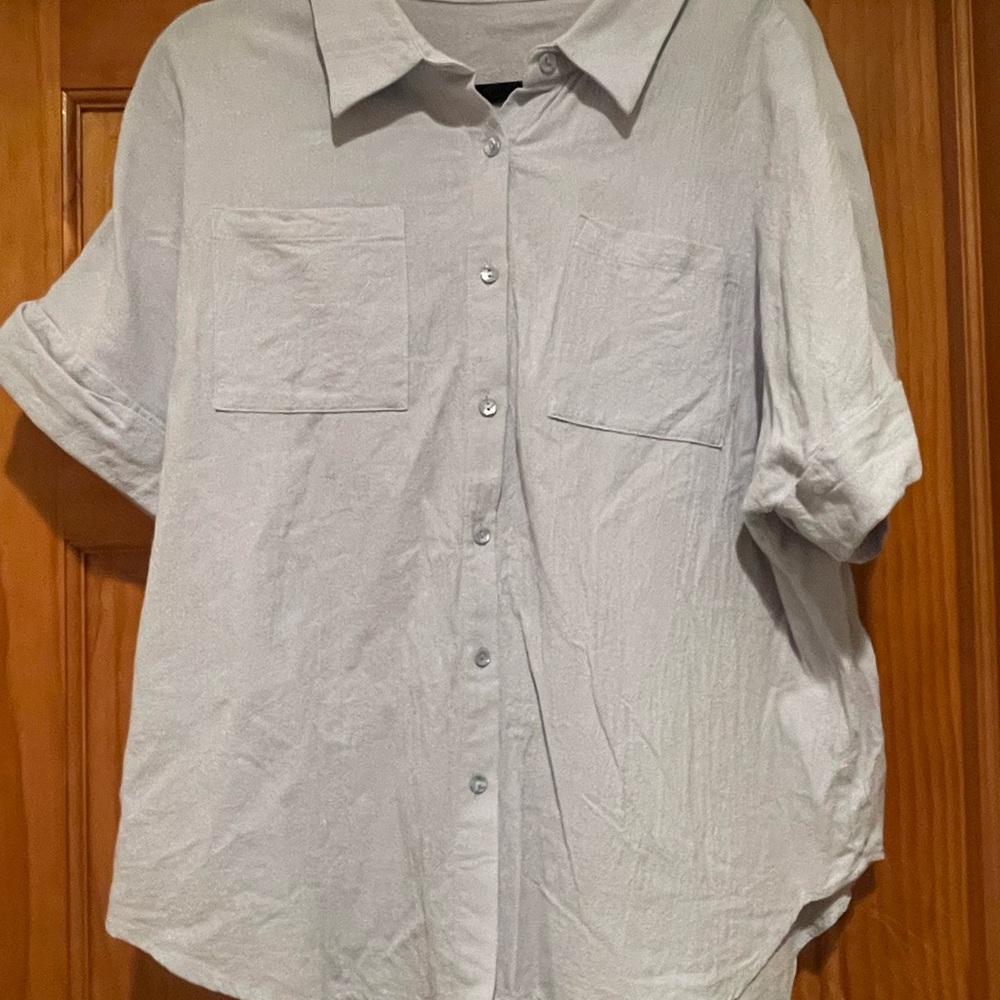 Women’s Light Gray Casual Shirt